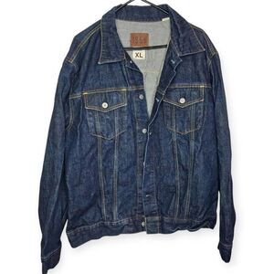 Gap 1969 Vintage Selvedge Western Premium Japanese Denim Jacket size XL